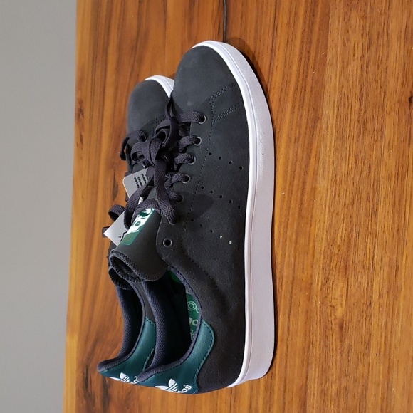 Adidas Skateboarding Stan Smith Vulc Gray Suede Shoes Men's 8 Rare Deadstock - Picture 3 of 7